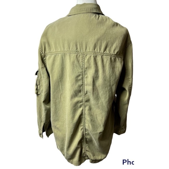 Pull & Bear Trademark Utility Zippered Jacket - Picture 8 of 11